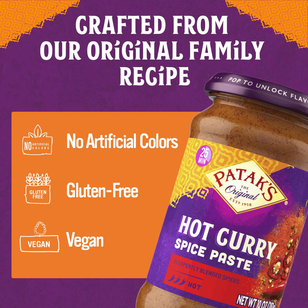 Patak’s paste used as a quick marinade for chicken or veggies.