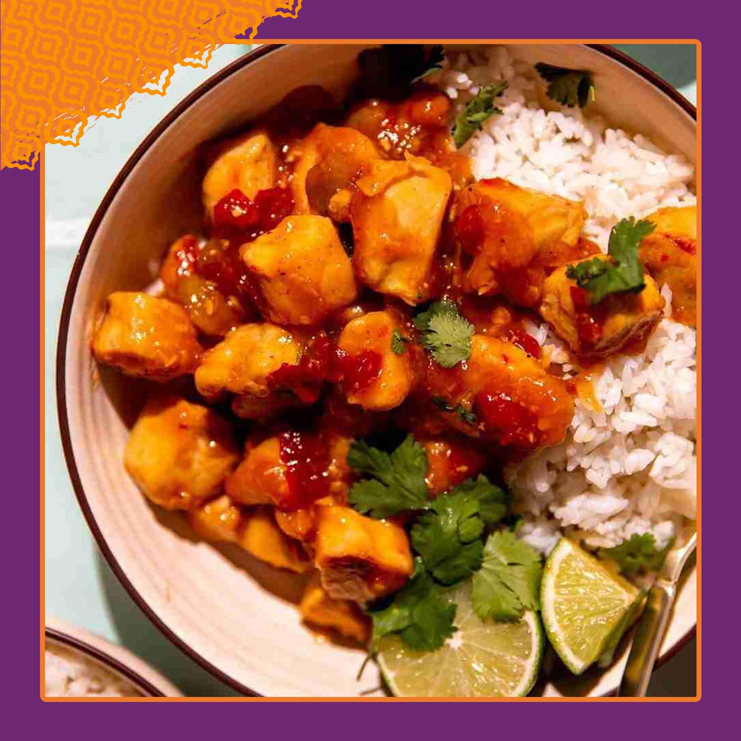Patak’s Mango Chutney glazed chicken for a sweet-spicy finish
