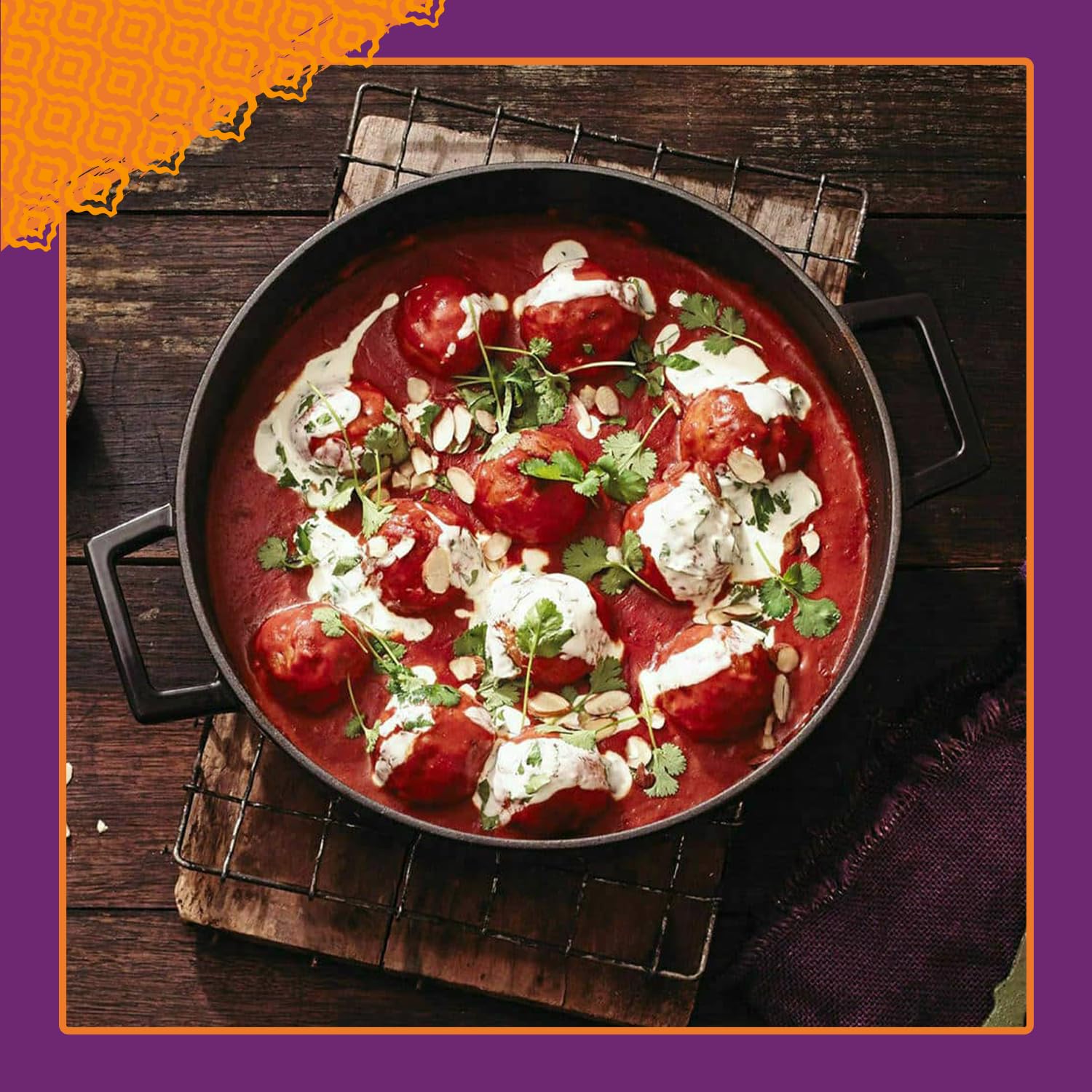 Patak's Simmer Variety Pack serving idea — easy family meals.