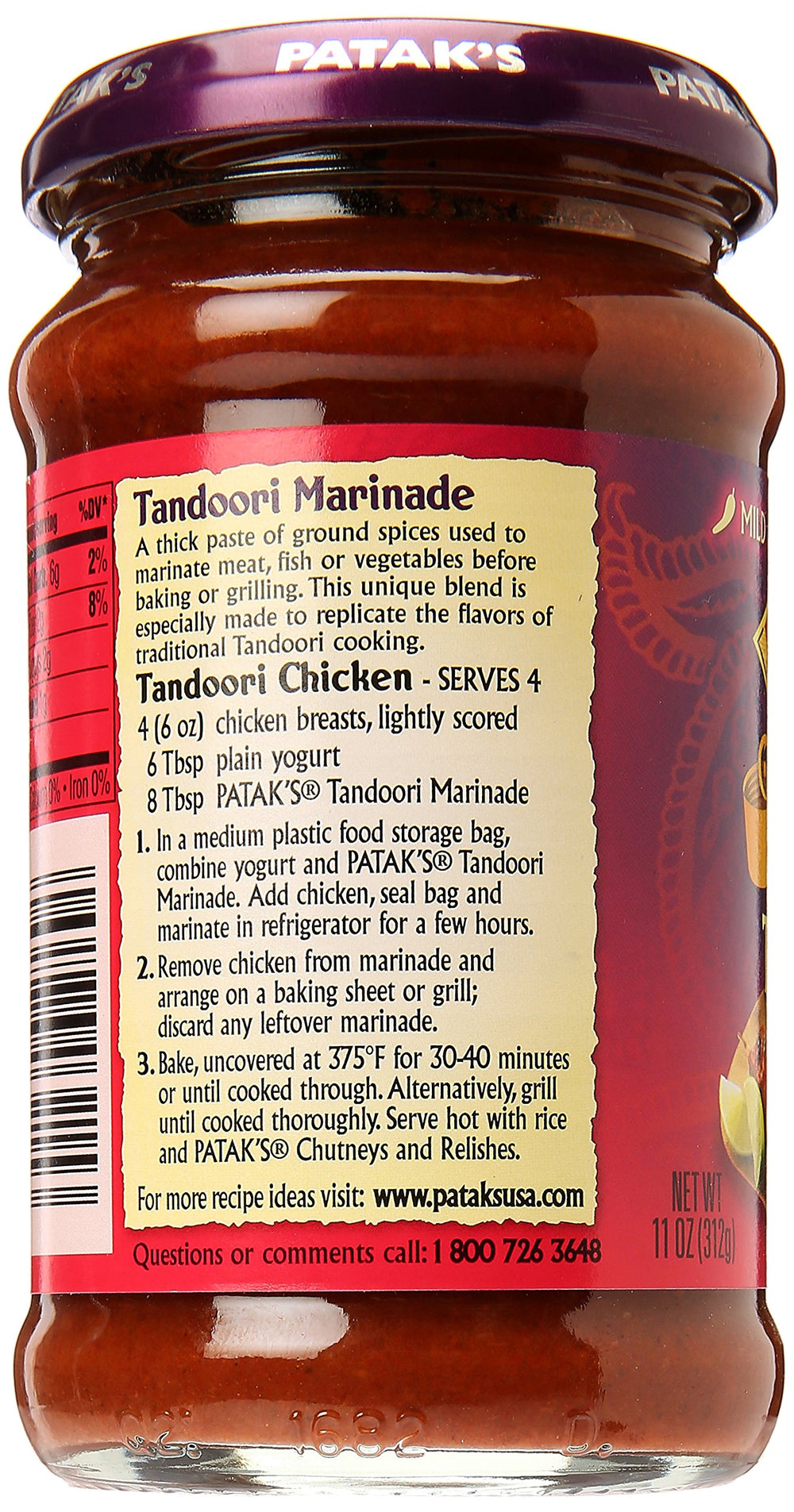 Patak’s paste coats chicken wings for easy grilled meals
