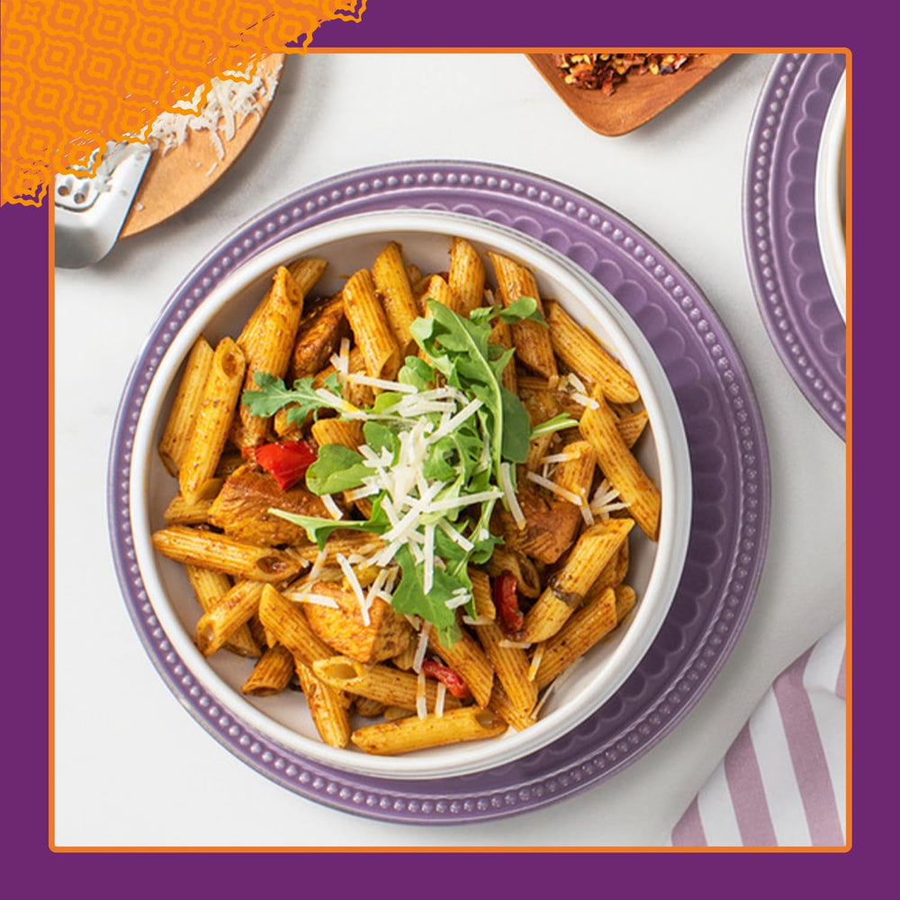 Patak's spice paste in vegetable curry for a cozy weeknight dinner.