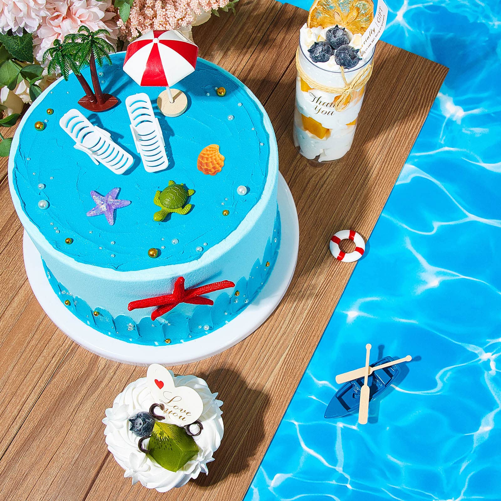 Patelai boat topper adds playful coastal detail