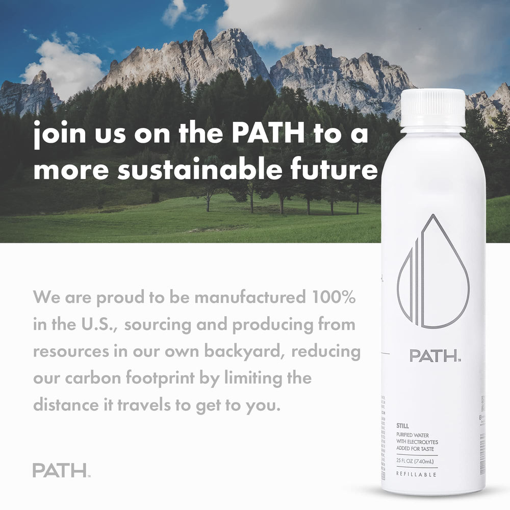 PATH Still infinitely recyclable symbol promotes eco-friendly choice for conscious shoppers.
