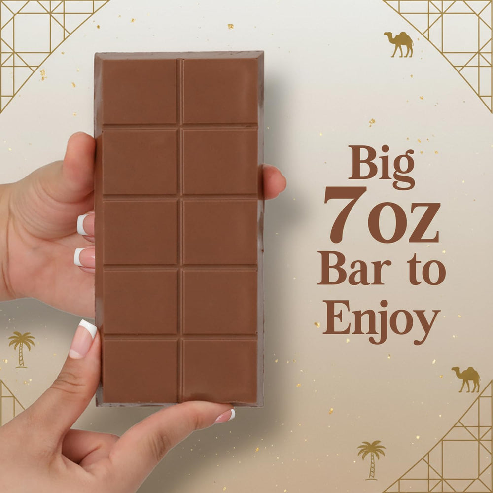 Patis Savore Dubai chocolate bar in elegant gift packaging, ideal for celebrations.