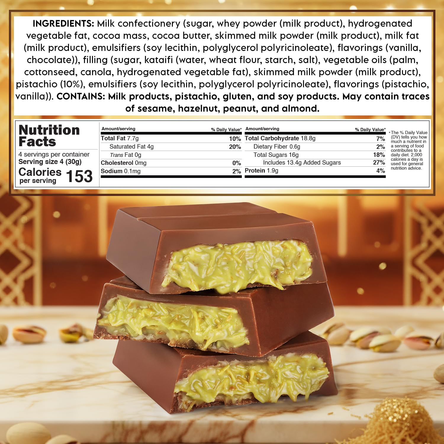 Patis Savore pistachio cream filling shows creamy texture ideal for dessert moments.