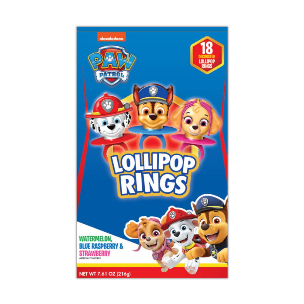 Paw Patrol Skye strawberry flavored lollipop is kid-friendly