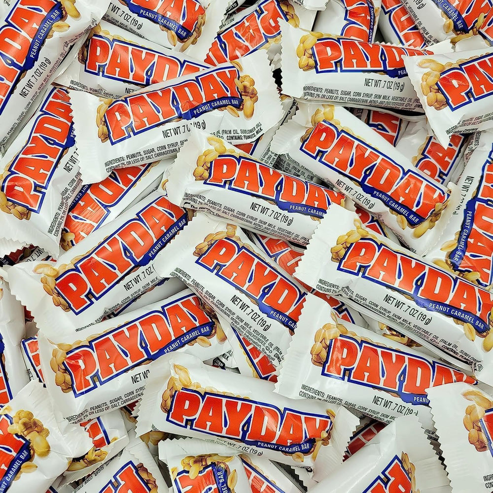 PayDay peanut caramel bulk bag ideal for office snacks and energy.