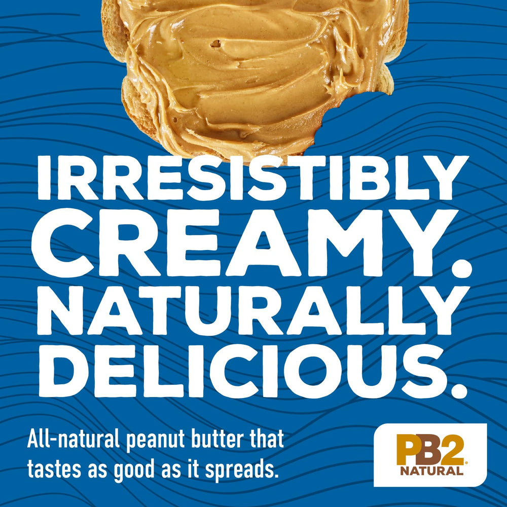 PB2 no-stir creamy peanut butter ideal for quick snacks.