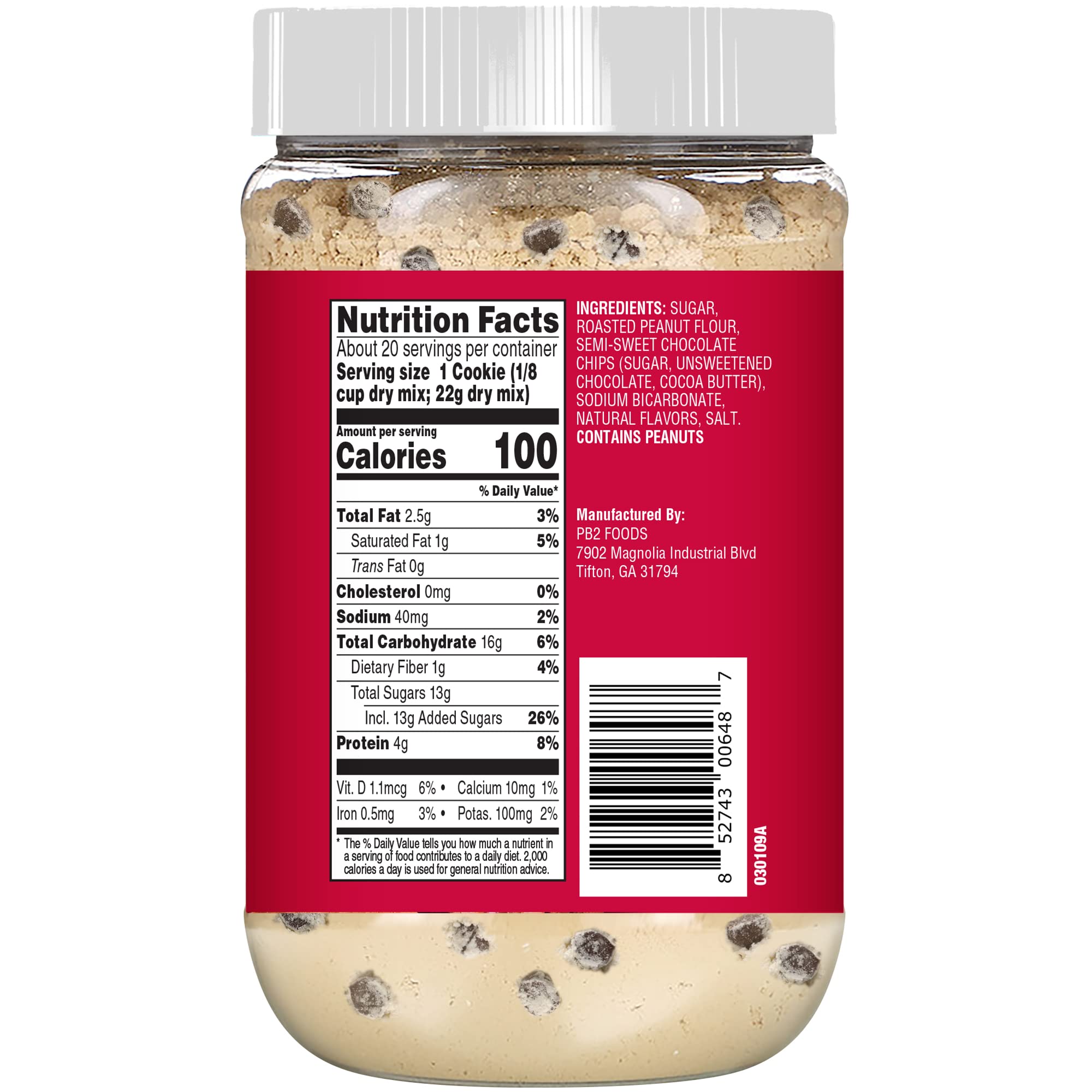 PB2 Pantry Chocolate Brownie Mix jar showcases a decadent gluten free option