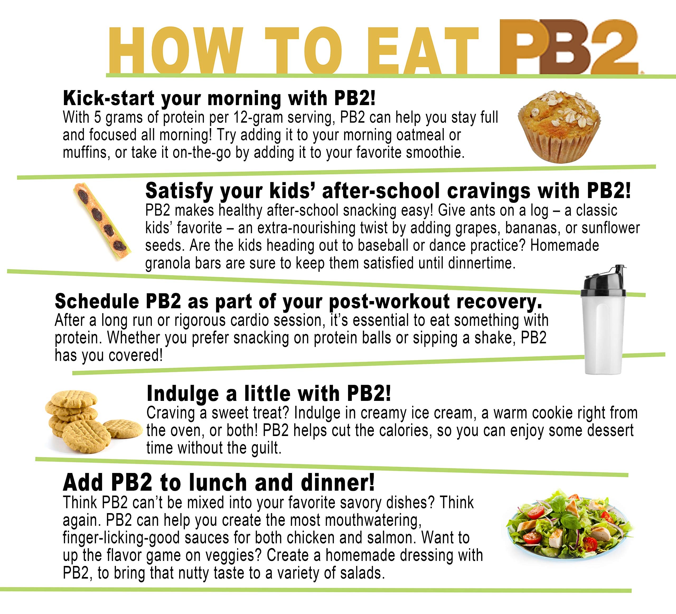 PB2 cocoa bundle jar closeup—shows all-natural ingredients and smooth scooping.
