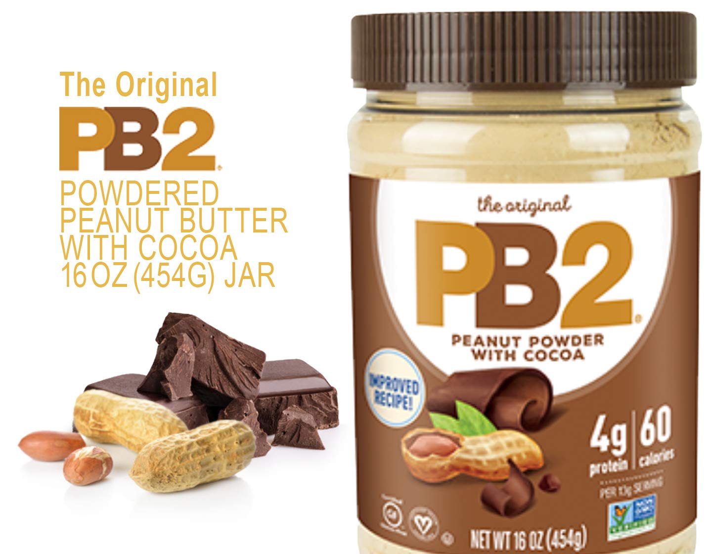 PB2 cocoa bundle spread—rich flavor with less fat on toast.