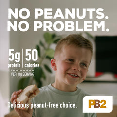 PB2 Smoothie with almond powder adding protein boost.