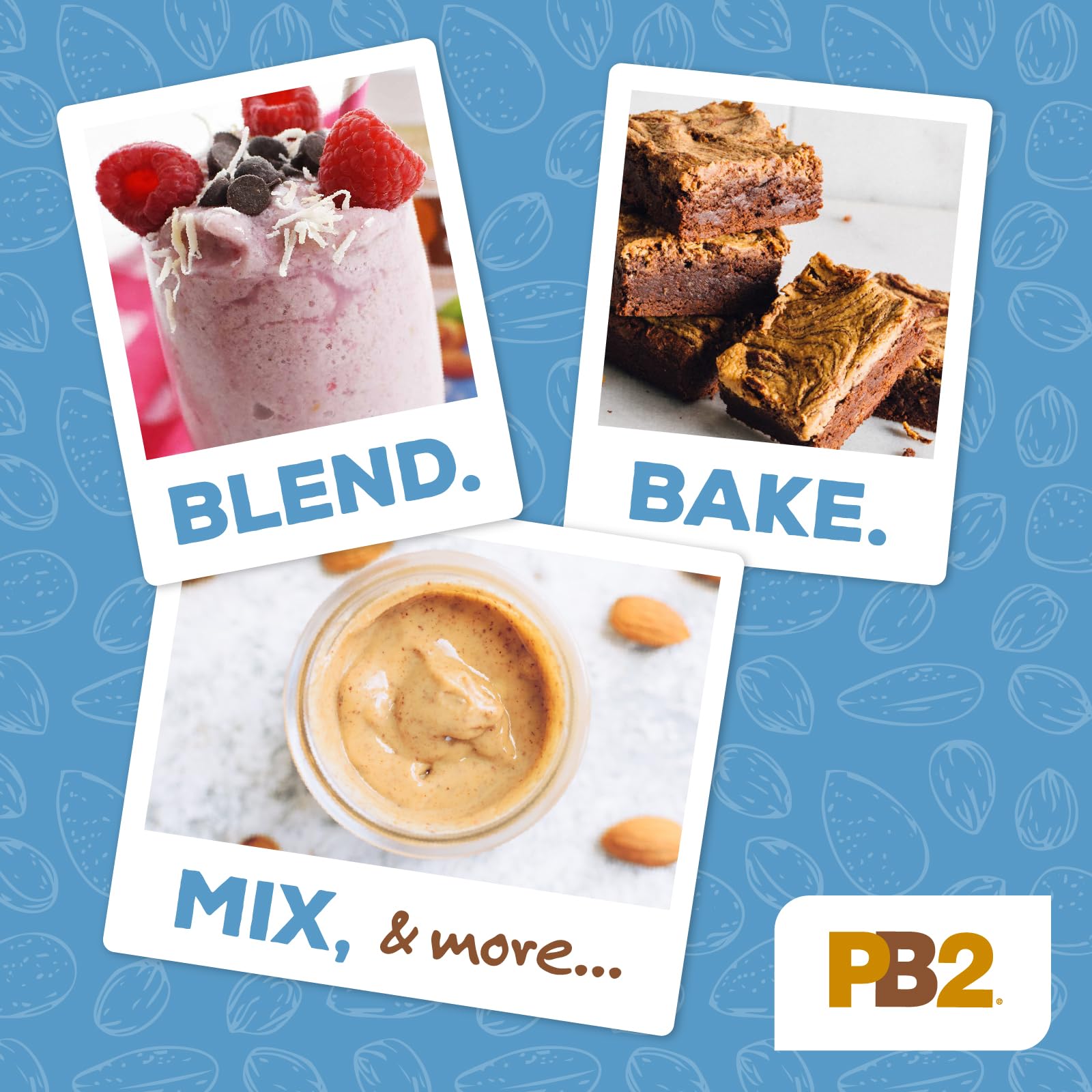 PB2 Spread on toast, versatile topping idea.