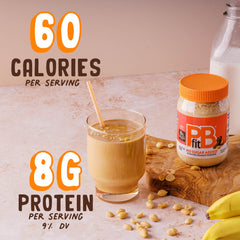 PBfit 8g protein per serving powder for a quick protein boost.