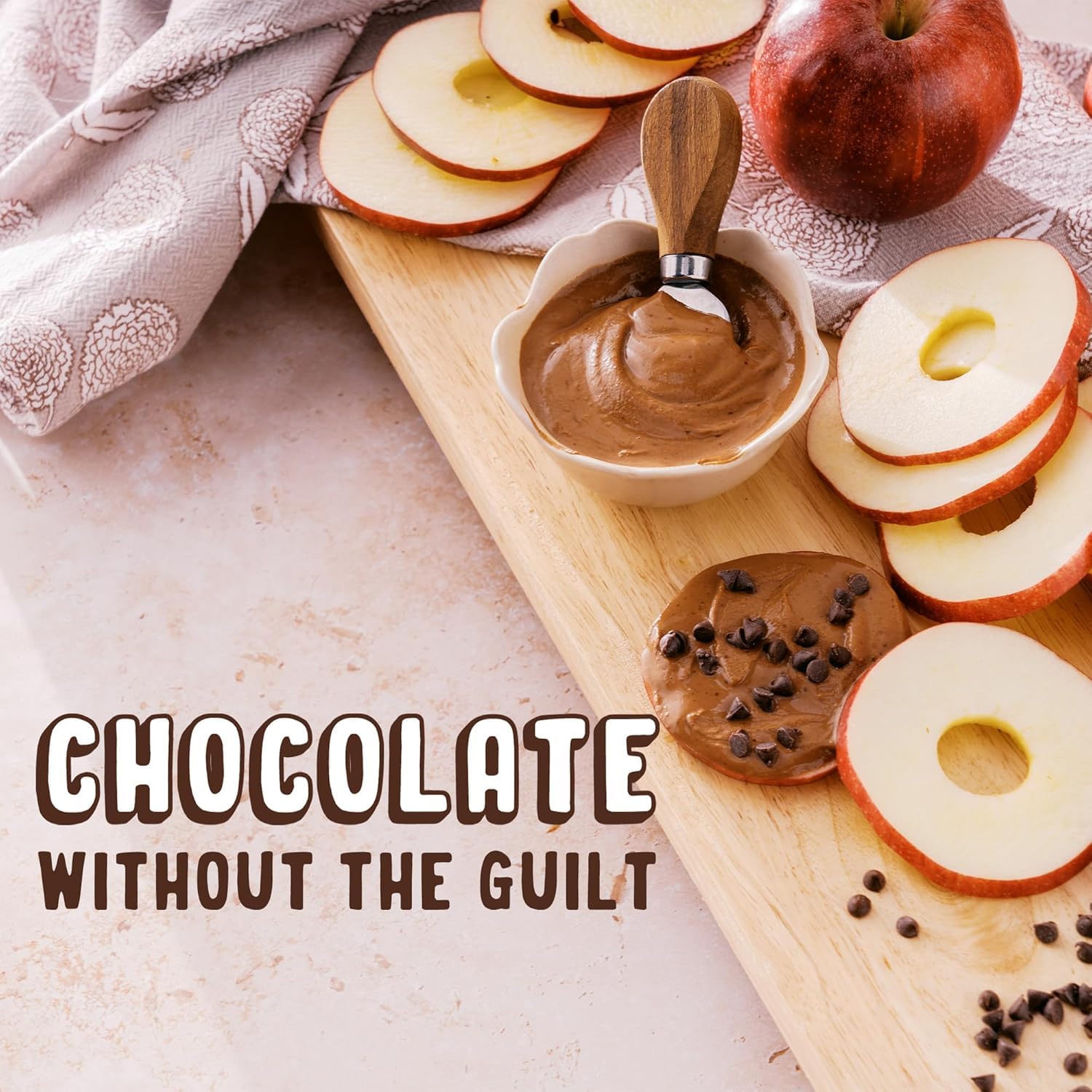 PBfit Cocoa Peanut Butter Powder in a smoothie for flavor and protein.