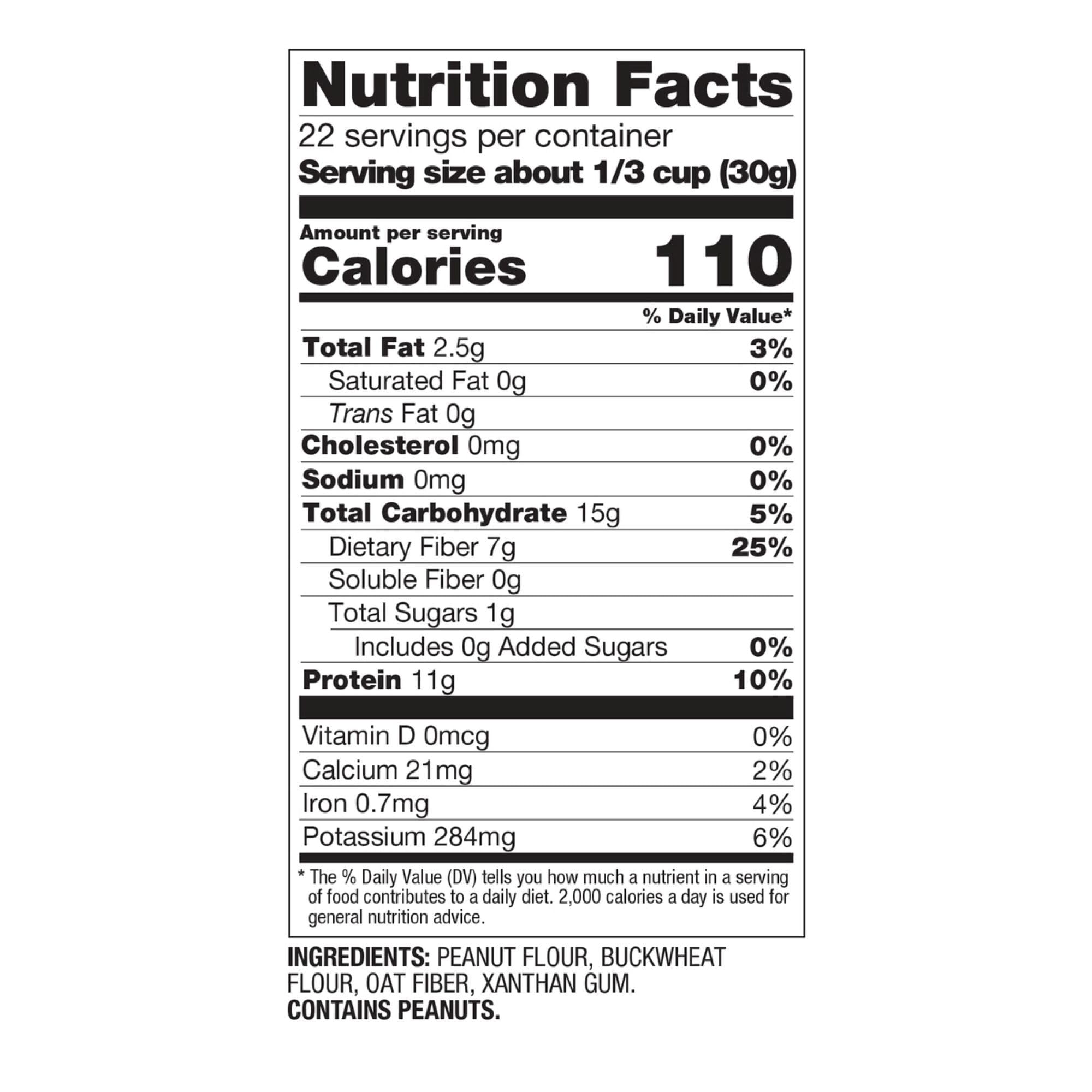PBfit gluten-free and non-GMO packaging highlighted in product shot