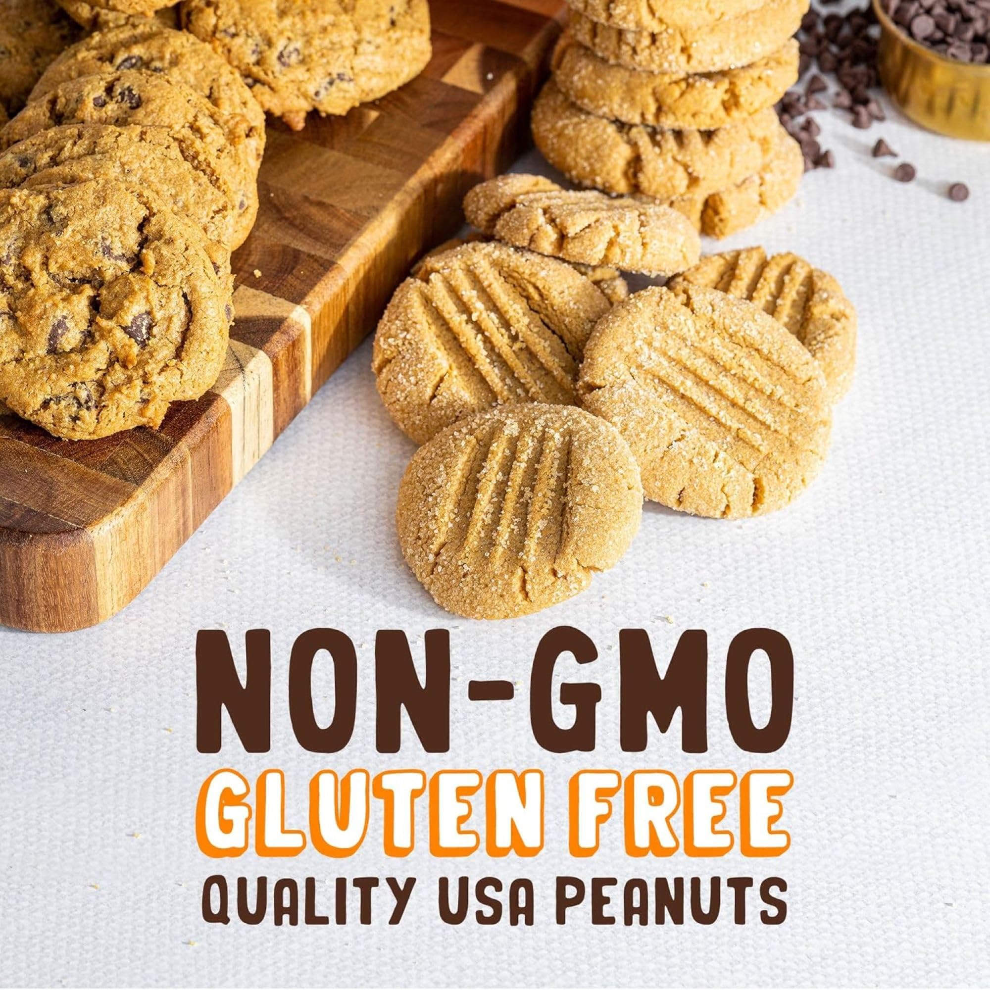 PBfit baking staple for gluten-free, protein-rich recipes in use
