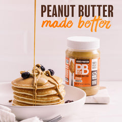PBfit spread on toast for a keto-friendly, creamy breakfast.