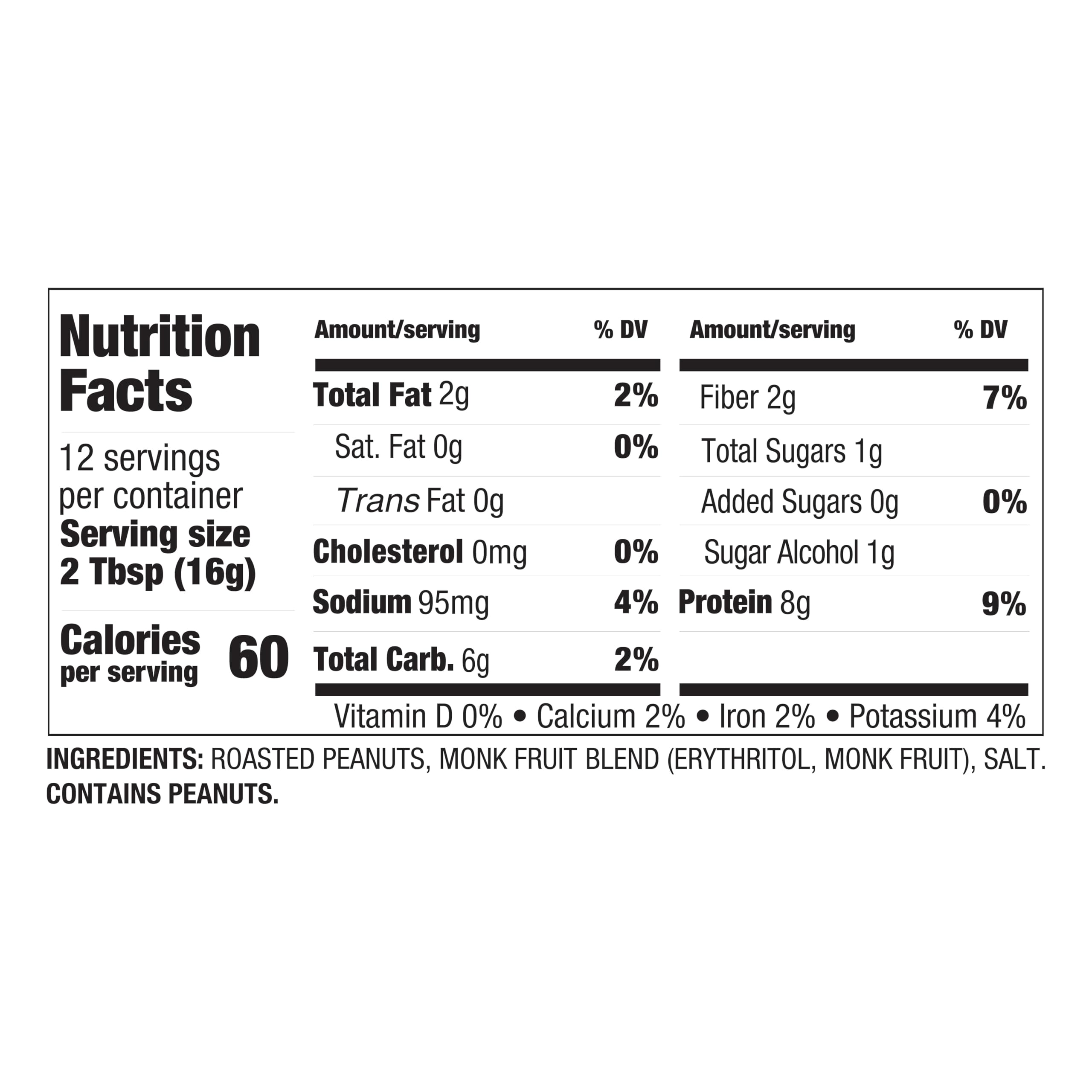 PBfit roasted peanuts powder close-up highlighting real peanut flavor.