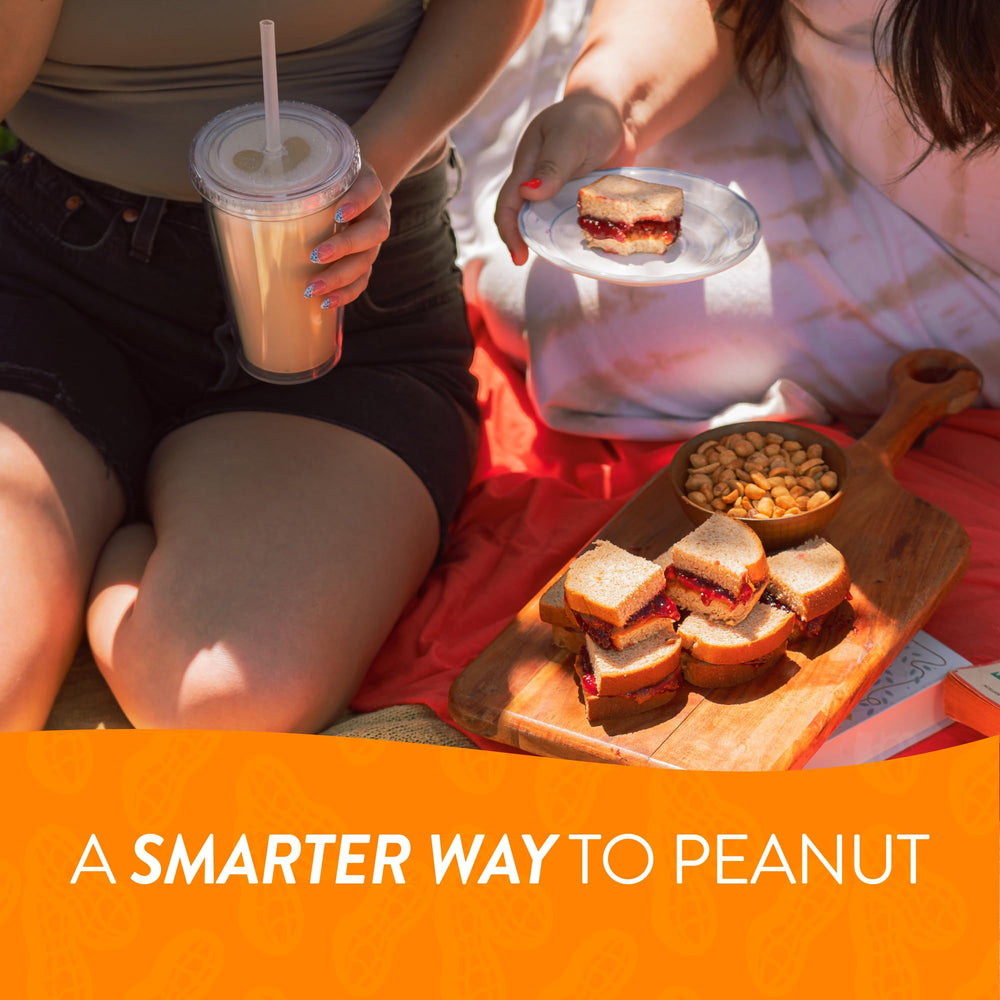 PBfit Simply Peanut Powder over oats highlighting versatile breakfast