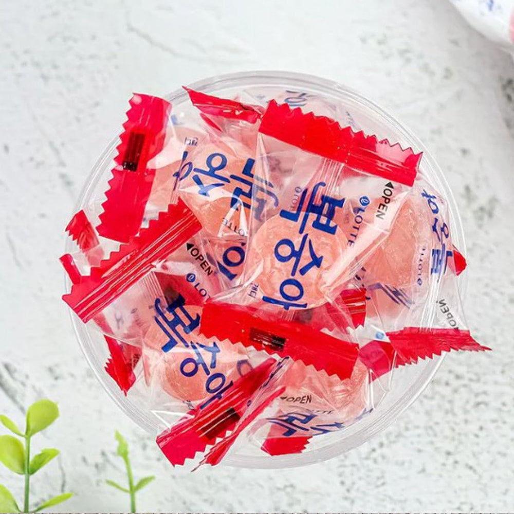 Gifting idea: Peach Hard Candy for friends and family during celebrations.