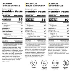 Peak Cocktails Blood Orange Spritz can for vibrant, post-workout cooldown.