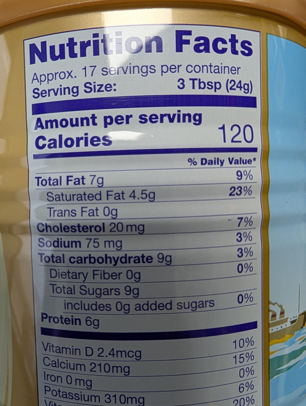 Peak Milk Powder dissolves easily in hot or cold water for cooking and baking