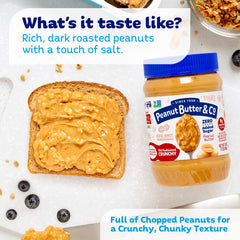 Peanut Butter & Co. 8g protein focus illustrates a convenient plant-based option.