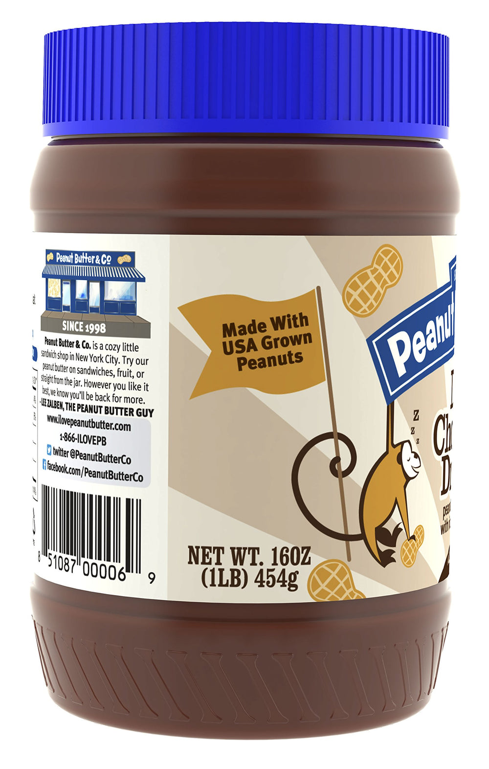 Dark Chocolatey Dreams ingredients highlighting non-GMO, vegan, gluten-free features