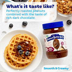 Dark Chocolatey Dreams jar label showing 6g protein per serving