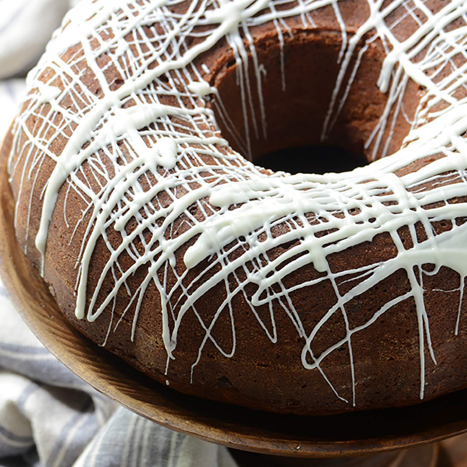 Oatmeal swirled with Dark Chocolatey Dreams for a dessert-inspired breakfast