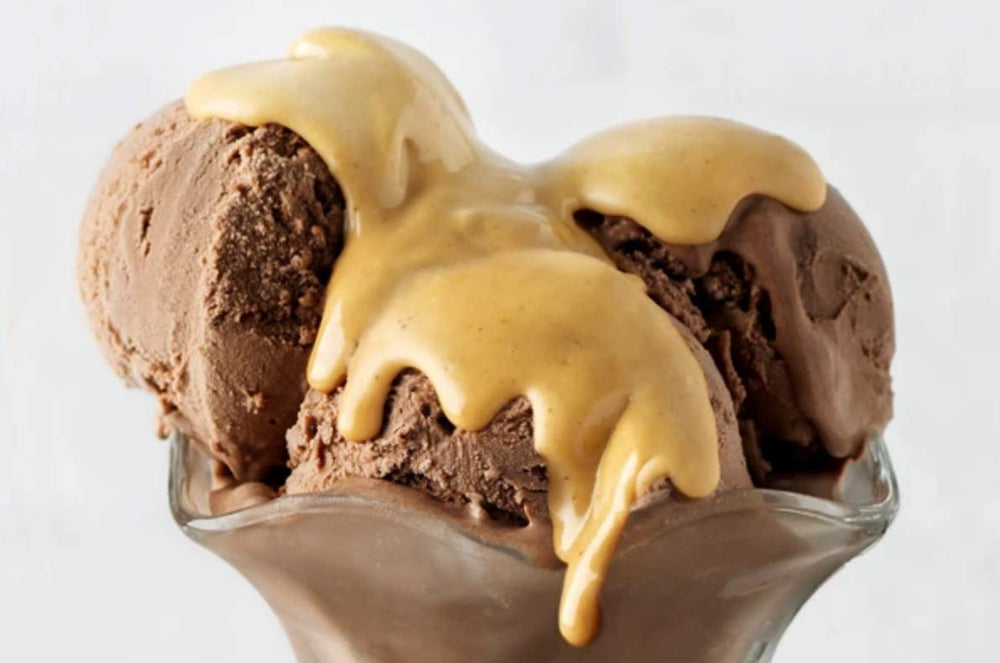 Peanut Butter & Co. pumpable sauce enhances shakes and ice cream with rich flavor.