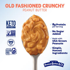Peanut Butter & Co. scoop-from-jar shot showcases ready-to-eat snacking.