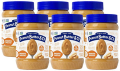 Peanut Butter & Co Smooth Operator jar close-up, creamy spread.