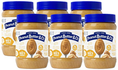 Peanut Butter & Co. The Bee’s Knees honey peanut butter jar shown front, silky smooth spread.