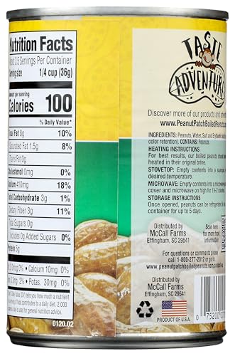 Peanut Patch can front label highlighting the product name.