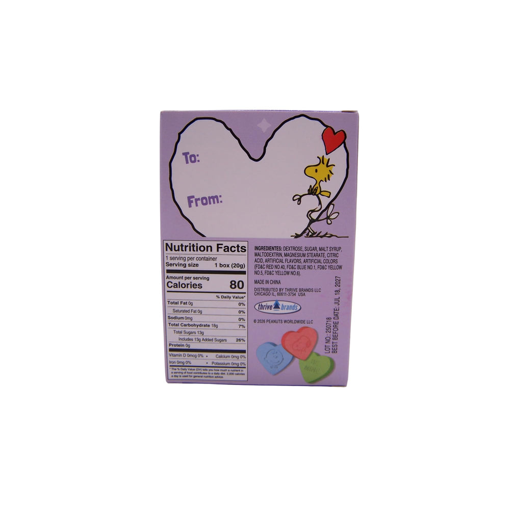 Peanuts Snoopy gift packaging ideal for easy Valentine gift bags