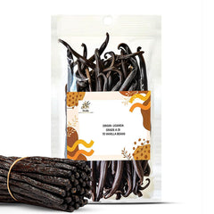 Pearl Organic Vanilla beans from late-season Uganda, rich aroma