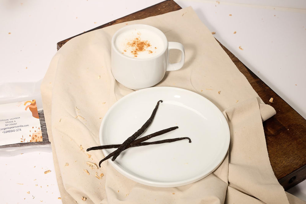 Ethically sourced Pearl Vanilla supporting sustainable Ugandan farming