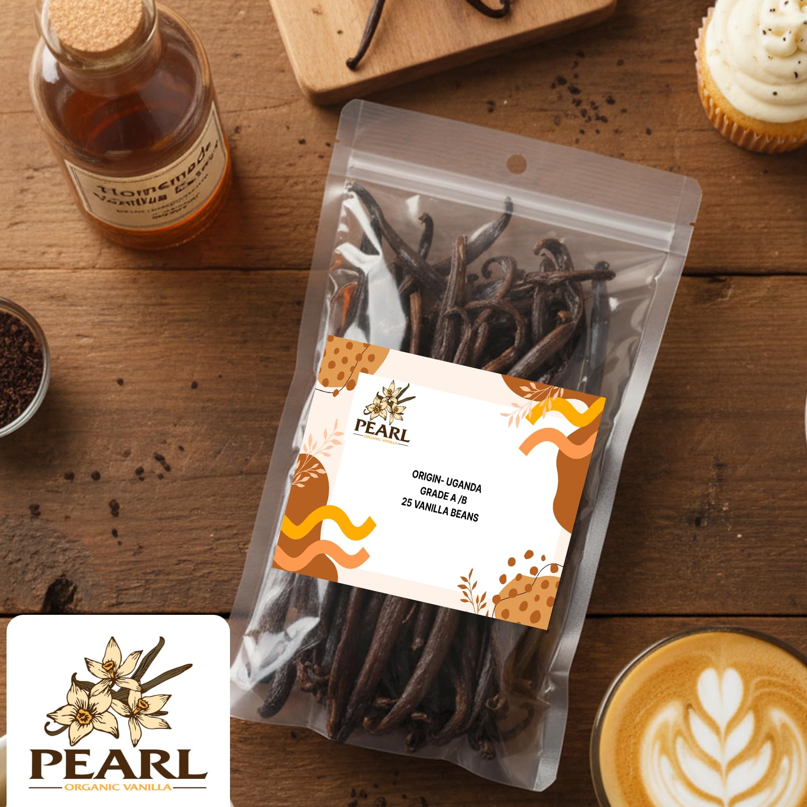 Non-GMO gluten-free Pearl Vanilla beans for versatile use