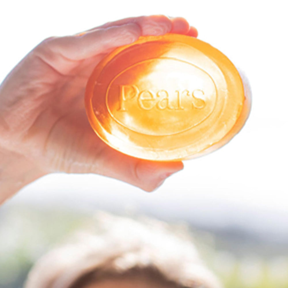 Pears Amber Bar Soap suitable for all skin types including sensitive, dry, or oily.