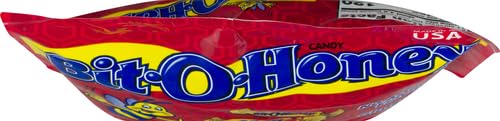 Pearson's Bit-O-Honey made in USA badge on wrapper
