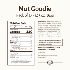 Pearson's Nut Goodie bulk box contains 24 bars, gluten-free and proudly USA-made.