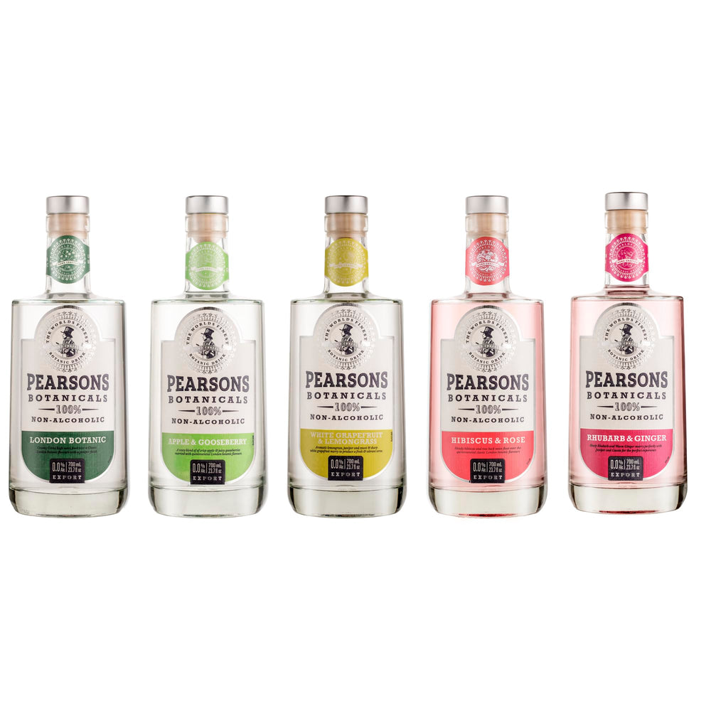 Pearsons Rhubarb & Ginger mocktail idea inspires festive, caffeine-free options.