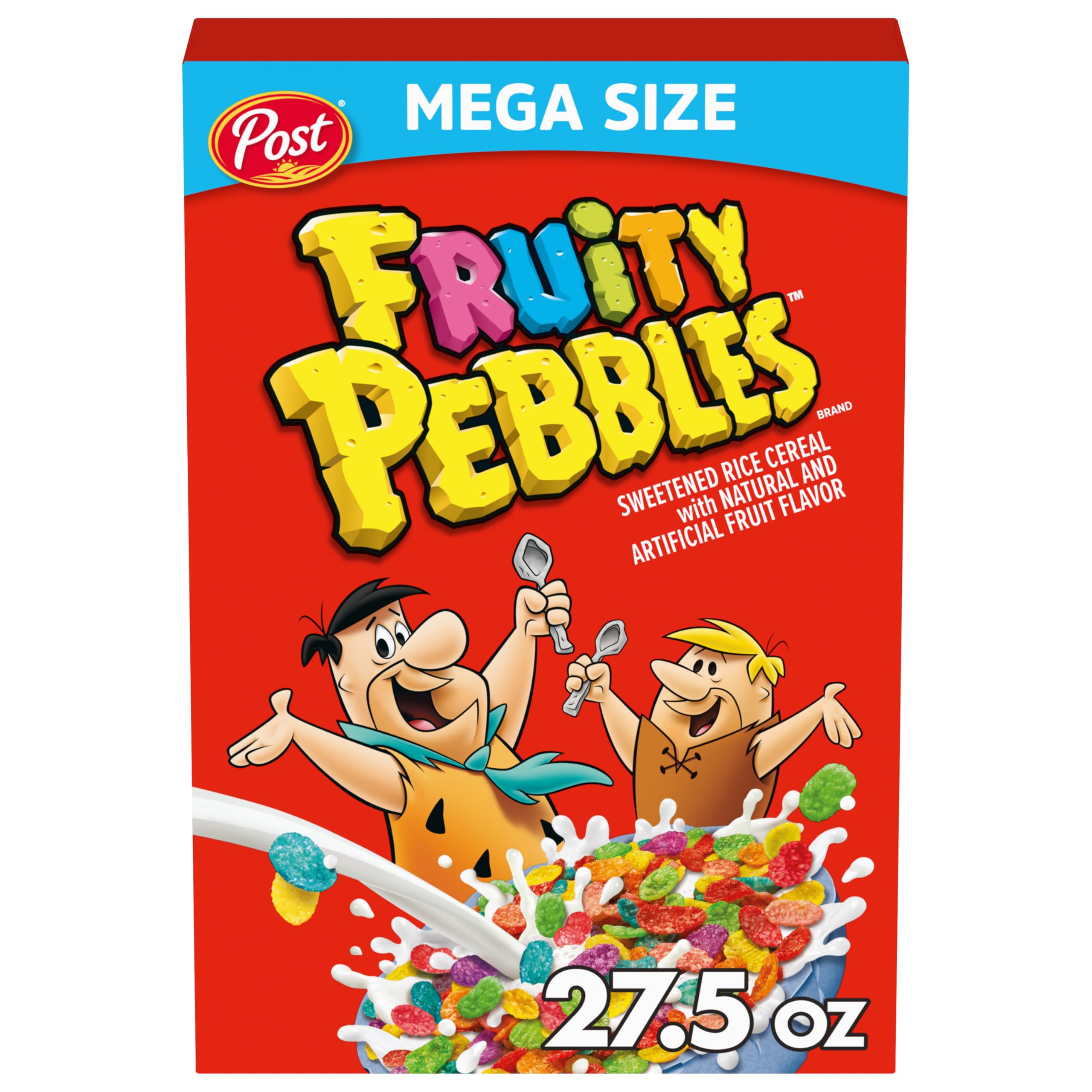 Pebbles Fruity PEBBLES mega box ready for family breakfasts and colorful mornings
