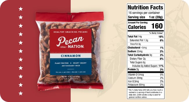 Pecan Nation Georgia-grown pecans in bag highlighting farmer-crafted quality
