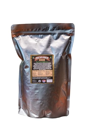 Pecan Shop Sprouted California Walnuts organic-label—freshness date highlights care