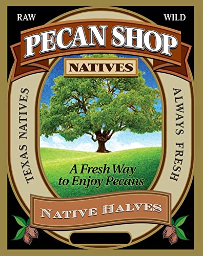 Pecan Shop oxygen-barrier bag preserves freshness, ready for immediate use.