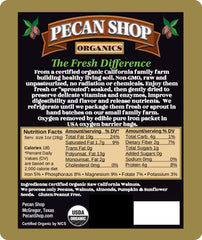 Pecan Shop Sprouted California Walnuts close-up—creamy centers and crunchy texture