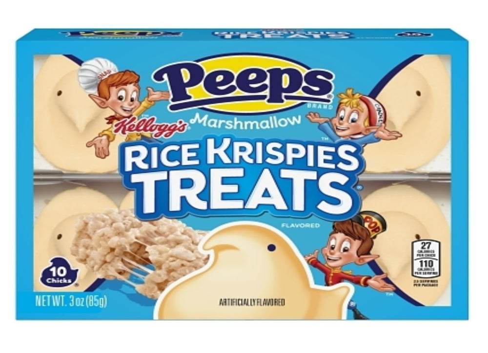 Peeps Chicks Frosted Strawberry flavor, fruity creaminess for a dessert dip or snack.